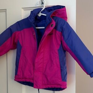 Columbia Kids' Pink and Purple Jacket